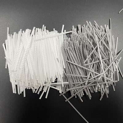 Συνθετική ίνα Macrofiber πολυπροπυλενίου PP για το αντι ραγίζοντας σκυρόδεμα τσιμέντου