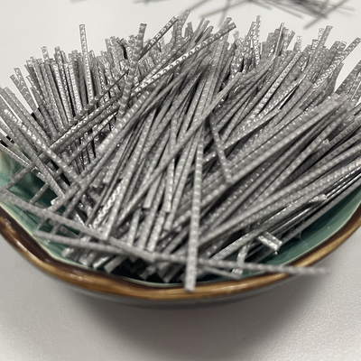 Συνθετική ίνα Macrofiber πολυπροπυλενίου PP για το αντι ραγίζοντας σκυρόδεμα τσιμέντου