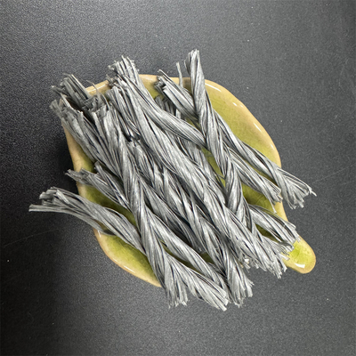 54 mm PP Twisted Bunchy Fiber Κοινή απαίτηση αντοχής σε ρωγμές
