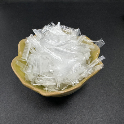 10mm PP Mesh Fiber βελτιώνει την ελαστικότητα και την αντοχή στην κάμψη για τσιμέντο