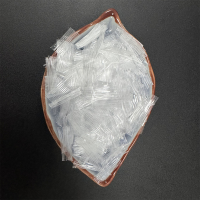 10mm PP Mesh Fiber βελτιώνει την ελαστικότητα και την αντοχή στην κάμψη για τσιμέντο