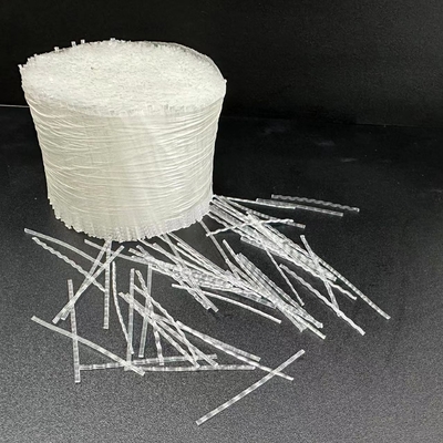 Διαφανές κύμα PP Macrofiber για υλικά ενίσχυσης θεμελίων για την προστασία της σταθερότητας του θεμέλιου