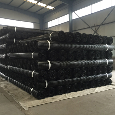 διαξωνικό Geogrid 39x39mm γυαλί πολυπροπυλενίου PP για την ενίσχυση οδικών βάσεων
